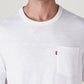 Men's Solid Regular Fit Jersey T-Shirt - Detail View