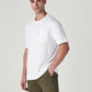 Men's Solid Regular Fit Jersey T-Shirt - Side View