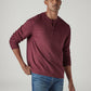 Men's Solid Regular Fit Waffle T-Shirt - Styleshot View