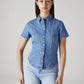 Women's Solid Regular Fit Shirt - Front View