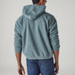 Men's Logo Printed Loose Fit Sweatshirt - Back View