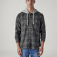 Men's Checkered Relaxed Fit Shirt - Front View