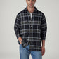 Men's Checkered Relaxed Fit Flannel Shirt - Styleshot View