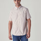 Men's Solid Slim Fit Oxford Shirt - Front View