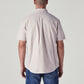 Men's Solid Slim Fit Oxford Shirt - Back View