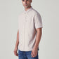 Men's Solid Slim Fit Oxford Shirt - Side View