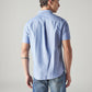 Men's Solid Slim Fit Oxford Shirt - Back View