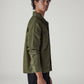 Men's Olive Solid Relaxed Fit Shirt - 20 View