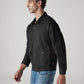 Men's Solid Relaxed Fit Jacket - Side View