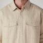Men's Solid Relaxed Fit Shacket - 20 View
