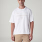 Men's Typographic Printed Regular Fit Jersey T-Shirt - Front View