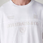 Men's Typographic Printed Regular Fit Jersey T-Shirt - Detail View