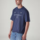 Men's Typography Regular Fit Jersey T-Shirt - Side View
