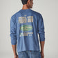 Men's Solid Regular Fit Jersey T-Shirt - Back View