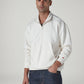 Men's Solid Boxy Fit Sweatshirt - Styleshot View