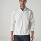 Men's Solid Boxy Fit Sweatshirt - Front View