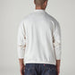 Men's Solid Boxy Fit Sweatshirt - Back View