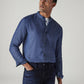 Men's Solid Slim Fit Redloop Shirt - Logo View