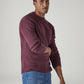 Men's Solid Relaxed Fit Redloop Sweater - 20 View