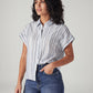 Women's Striped Regular Fit Shirt - Styleshot View