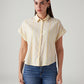 Women's Striped Regular Fit Shirt - Front View