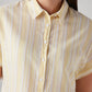 Women's Striped Regular Fit Shirt - Detail View
