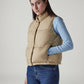 Women's Quilted Slim Fit Puffer Jacket - Side View