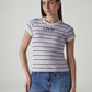 Women's Striped Slim Fit T-Shirt - Styleshot View