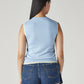 Women's Solid Regular Fit Top - Back View