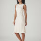 Women's Textured Regular Fit Ribbed Dress - Side View