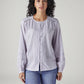 Women's Embroidered Regular Fit Top - Front View