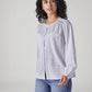 Women's Embroidered Regular Fit Top - Side View