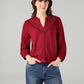 Women's Embroidered Regular Fit Top - Styleshot View