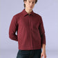 Men's Redloop Solid Slim Fit Flannel Shacket - 879f0fe0-4a7d-4403-a13f-2714e03ae6e6 View