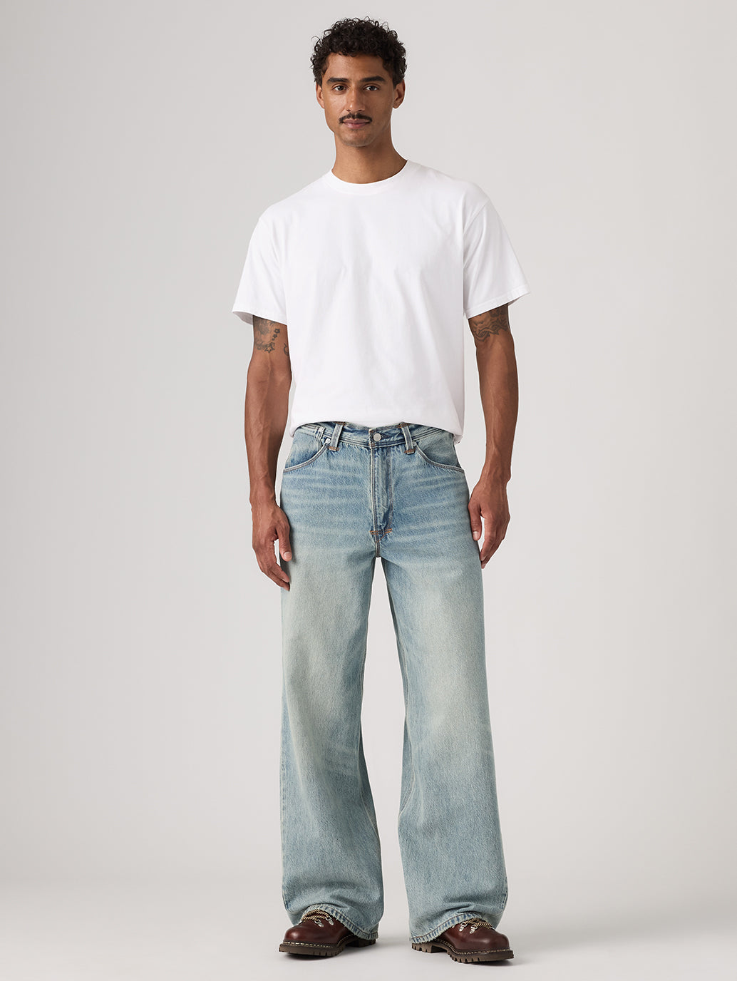 Levi's® Men's Twisted Baggy Wide-Leg  Jeans - Front View