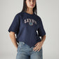 Women's Embroidered Relaxed Fit T-Shirt - Styleshot View