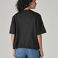 Women's Embroidered Relaxed Fit T-Shirt - Back View