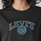 Women's Embroidered Relaxed Fit T-Shirt - Detail View