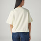 Women's Embroidered Relaxed Fit T-Shirt - Back View