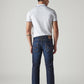 Men's 513 Indigo Slim Straight Fit Mid Rise Jeans - Back View