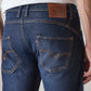 Men's 513 Indigo Slim Straight Fit Mid Rise Jeans - 20 View