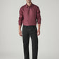 Men's 505 Black Straight Fit Mid Rise Redloop Jeans - Front View