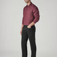 Men's 505 Black Straight Fit Mid Rise Redloop Jeans - Side View