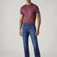 Men's 505 Blue Straight Fit Mid Rise Redloop Jeans - 20 View