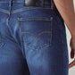 Men's 505 Blue Straight Fit Mid Rise Redloop Jeans - 20 View