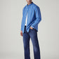 Men's 517 Dark Blue Bootcut Fit Mid Rise Redloop Jeans - Styleshot View