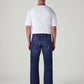 Men's 517 Dark Blue Bootcut Fit Mid Rise Redloop Jeans - Back View
