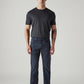 Men's Redloop 527 Navy Bootcut Fit Mid Rise Jeans - Front View