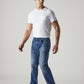 Men's Redloop 527 Dark Blue Bootcut Fit Mid Rise Jeans - Side View