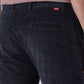 Men's 555 Navy Relaxed Straight Fit Mid Rise Corduroy Chinos - Detail View